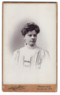 Fotografie Adolf Mewes, Rathenow, Schützenstr. 6, Junge Dame In Hübscher Kleidung  - Anonymous Persons