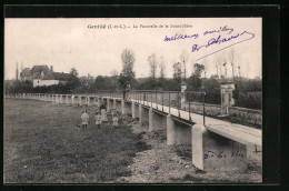 CPA Genillé, La Passerelle De La Bourdillière  - Genillé