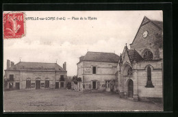 CPA Chapelle-sur-Loire, Place De La Mairie  - Otros & Sin Clasificación