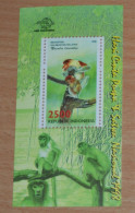 INDONESIA 1998, Monkeys, Animals, Fauna, Mi #B139, Souvenir Sheet, MNH** - Apen