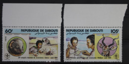 Dschibuti 308-309 Postfrisch #WP349 - Djibouti (1977-...)
