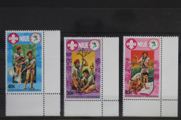 Niue 490-492 Postfrisch Pfadfinder #WP330 - Niue