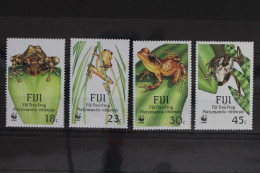 Fidschi 586-589 Postfrisch Naturschutz Fidschifrosch #WR760 - Fidji (1970-...)
