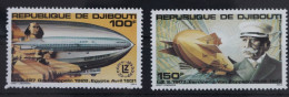 Dschibuti 285-286 Postfrisch 80 Jahre Zeppeline #WW049 - Gibuti (1977-...)