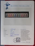 Altdeutschland Württemberg 241-250 Postfrisch Borek Garantie #KS327 - Mint