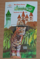 INDONESIA 1998, Stamp Exhibition, Animals, Fauna, Souvenir Sheet, MNH** - Félins