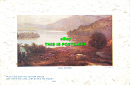 R591572 Loch Katrine. A. Blair. Scottish Lochs. Tuck. Oilette. No. 9710 - Mundo