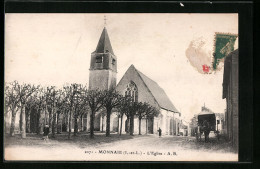 CPA Monnaie, L`Eglise  - Monnaie