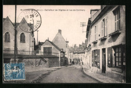 CPA St-Avertin, Carrefour De L`Eglise Et Rue De Cormery  - Saint-Avertin
