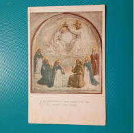 Cartolina L'Incoronazione - Beato Angelico. Viaggiata 1914 - Saints