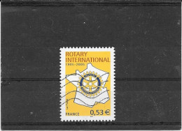 FRANCE 2005  CENTENAIRE DU ROTARY CLUB INTERNATIONAL  TIMBRE AUDHESIF OBLITERE  Y&T: N° 52 - Used Stamps