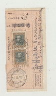 TAGLIANDO EMISSIONE VAGLIA RISPARMI - ASMARA AEROPORTO DEL 1940 WW2 - Storia Postale