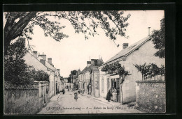 CPA Genille, Entrée De Bourg  - Altri & Non Classificati