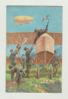 CARTOLINA ILLUSTRATA MILITARE - OPERA DI FRATELLANZA UNIVERSALE (CORPO AMERICANO)CASA DEL SOLDATO YMCA NON VIAGGIATA - Poststempel