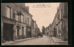 CPA Manthelan, Rue Nationale  - Other & Unclassified