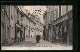 CPA Sainte Maure, Rue Du Docteur Patry  - Otros & Sin Clasificación