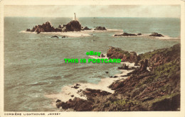 R591696 Corbiere Lighthouse. Jersey. B. B. London. British Photogravure Series. - Otros & Sin Clasificación