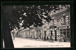 CPA Chambray, Rue Principale, Poste Et Tabac  - Autres & Non Classés