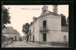 CPA Gizeux, Rue De La Poste  - Autres & Non Classés