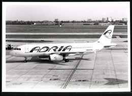 Fotografie Flugzeug - Passagierflugzeug Airbus A320 Der Adria Airways  - Aviación