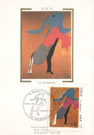 Carte Maximum-ARP La Danseuse-Oblitération Strasbourg En 1986    L2886 - Stamps (pictures)