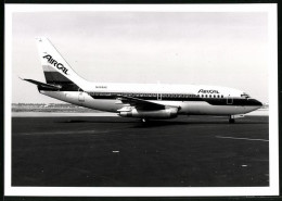 Fotografie Flugzeug - Passagierflugzeug Boeing 737 Der Air Cal Fluggesellschaft  - Luftfahrt