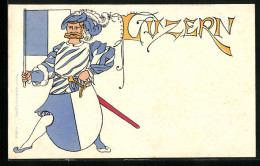 AK Luzern, Wappen Des Schweizer Kantons  - Genealogie