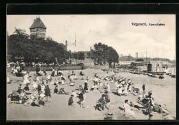 AK Vegesack, Strandleben Mit Badegästen  - Otros & Sin Clasificación