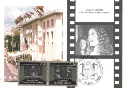 Carte Maximum-Cinémathéque-Guitry-Oblitération Paris En 1986    L2886 - Francobolli (rappresentazioni)