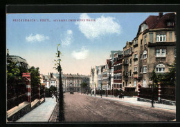 AK Reichenbach I. Vogtl., Äussere Zwickauerstrasse  - Zwickau