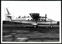 Fotografie Flugzeug - Passagierflugzeug, Schulterdecker Der Air Madagascar  - Luftfahrt