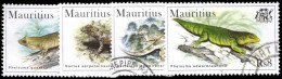 Mauritius 1998 Geckos Fine Used. - Mauritius (1968-...)