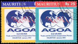 Mauritius 2003 AGOA Fine Used. - Maurice (1968-...)