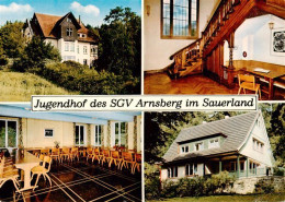 73942813 Arnsberg__Westfalen Jugendhof Des SGV Arnsberg Saal Treppenaufgang - Arnsberg