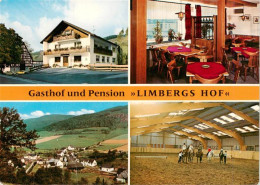 73942806 Eslohe_Sauerland Gasthof Pension Limbergs Hof Gaststube Panorama Reitha - Other & Unclassified