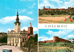 73942620 Chelmno_Kulm_Culm_PL Renesansowy Ratusz Z Lat Widok Ogolny Mury Obronne - Pologne