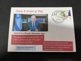 3-5-2024 (4 Z 2) GAZA War - Prime Minister Benjamin Netanyahu Says "We Will Enter Rafah And Eliminate Hamas..." - Militares