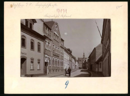 Fotografie Brück & Sohn Meissen, Ansicht Dahlen, Kaiserliches Postamt In Der Bahnhofstrasse  - Lieux