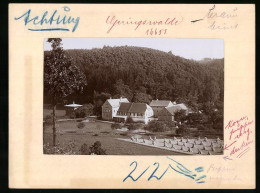 Fotografie Brück & Sohn Meissen, Ansicht Geringswalde, Partie An Der Rinnmühle  - Lieux