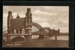 AK Hamburg, Blick Auf Die Elbbrücke  - Mitte