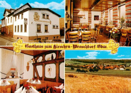 73862952 Wenschdorf Gasthaus Zum Hirschen Gastraeume Panorama Wenschdorf - Sonstige & Ohne Zuordnung