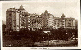 CPA Karlsbad In Tschechien, Blick Auf Das Hotel Imperial - Czech Republic
