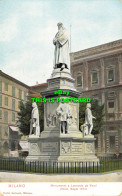 R591454 Milano. Dulio Raineri. Monumento A Leonardo Da Vinci. Scult. Magni 1874 - Mondo