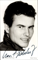 CPA Schauspieler Horst Buchholz, Portrait, Autogramm - Schauspieler