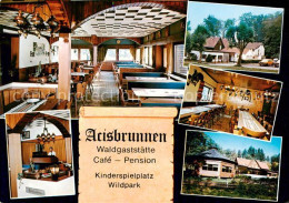 73862899 Schluechtern Waldgaststaette Acisbrunnen Gastraeume  Schluechtern - Schlüchtern