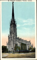 CPA Toronto Ontario Kanada, St. Michael's Cathedral - Andere & Zonder Classificatie