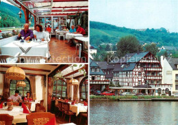 73862896 Traben-Trarbach Mosel Restaurant Zur Litzinger Lay Terrasse Gaststube  - Traben-Trarbach