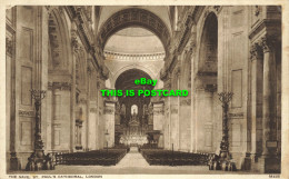 R591888 Nave. St. Pauls Cathedral. London. M495. Walter Scott - Otros & Sin Clasificación