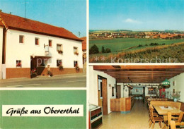 73862852 Obererthal Gasthof Zum Stern Gaststube Panorama Obererthal - Hammelburg