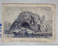 Photographie - Grotte De Lourdes Et Fontaine Miraculeuse. - Lieux